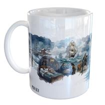 Caneca Porcelana Moby Dick