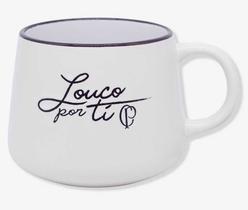 Caneca porcelana Moma Futebol Corinthians 500ML licenciada Cor:Branca