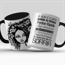 Caneca porcelana mulher