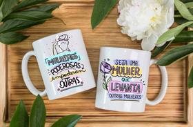 Caneca Porcelana Mulheres poderosas