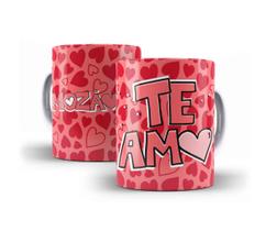 Caneca Porcelana Namorados Mozão Te Amo Caneca Porcelana Namorados Mozão Te Amo