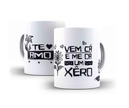 Caneca Porcelana Namorados Vem Cá E Me Dá Um Xêro Caneca Porcelana Namorados Vem Cá E Me Dá Um Xêro