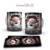 Caneca Porcelana Natal 3D (507) Caneca Porcelana Natal 3D (507)