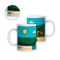 Caneca Porcelana Natal- RR 325ml Brasil Caneca Porcelana Natal- RR 325ml Brasil