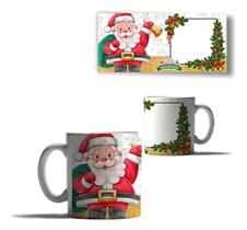 Caneca Porcelana Natal Sua Foto Papai Noel Neve Arvore Amor Caneca Porcelana Natal Sua Foto Papai Noel Neve Arvore Amor