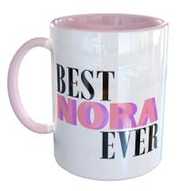 Caneca Porcelana Nora Best Presente