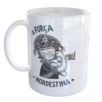 Caneca Porcelana Nordestina Mulé Arretada