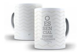 Caneca Porcelana O Essencial É Invisível Aos Olhos Frases O Pequeno Príncipe Caneca Porcelana O Essencial É Invisível Aos Olhos Frases O Pequeno Príncipe