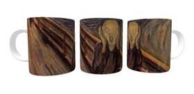 Caneca Porcelana Obras Primas Edvard Munch O Grito