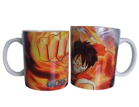 Caneca Porcelana One Peace Luffy- Caneca Personalizada Anime 325ml