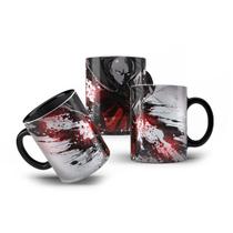 Caneca Porcelana One Punch Man Saitama Soco Poderoso 325mL