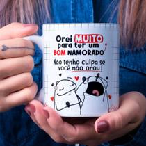 Caneca Porcelana Orei Muito Para ter um Bom Namorado Est. Flork Namorados AbxS23 V2 4- Zlprint