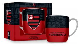 Caneca Porcelana Original Flamengo - Oficial Licenciado