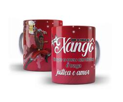 Caneca Porcelana Orixá Xangô Candomblé e Umbanda Caneca Porcelana Orixá Xangô Candomblé e Umbanda
