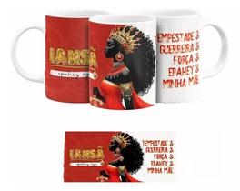 Caneca Porcelana Orixás Africanos Vários Orixás- Iansa Oya Caneca Porcelana Orixás Africanos Vários Orixás- Iansa Oya