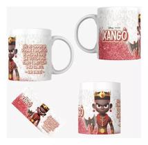 Caneca Porcelana Orixás Modelo Disney Pixar Modelo Xango