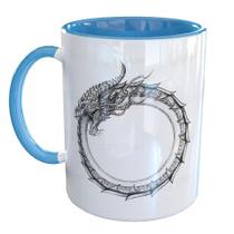 Caneca Porcelana Ouroboros