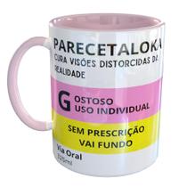 Caneca Porcelana Paracetaloka Engraçada Meme