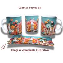 Caneca Porcelana Pascoa 3D (594) Caneca Porcelana Pascoa 3D (594)