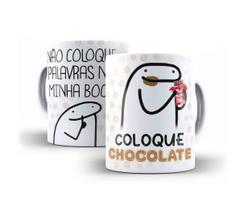 Caneca Porcelana Páscoa Não Coloque Palavras Na Minha Boca Coloque Chocolate Caneca Porcelana Páscoa Não Coloque Palavras Na Minha Boca Coloque Chocolate