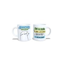 Caneca Porcelana Personal Trainer Flork Presente Lembrança