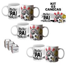 Caneca Porcelana Personalizada Dia Dos Pais Corinthians 325ml Caneca Porcelana Personalizada Dia Dos Pais Corinthians 325ml