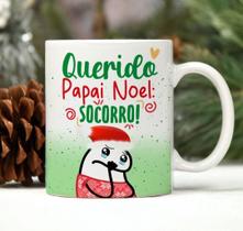 Caneca Porcelana Personalizada Natal Papai Noel