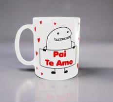 Caneca Porcelana Personalizada Pai, Te Amo Caneca Porcelana Personalizada Pai, Te Amo