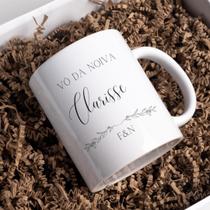 Caneca Porcelana Personalizada Presente Lembrança Casamento