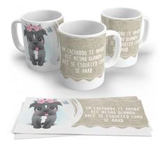 Caneca Porcelana Pet Dog Um Cachorro Te Amará