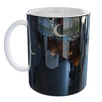 Caneca Porcelana Pet Eu Tenho Um Gato Preto