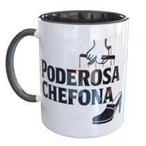 Caneca Porcelana Poderosa Chefona