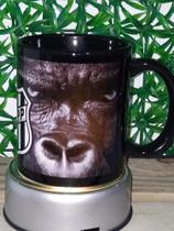 Caneca porcelana ponte preta