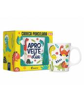 Caneca porcelana premium 260ml - aproveite seu dia