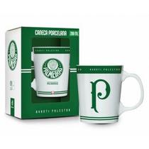 Caneca porcelana premium 260ml - palmeiras