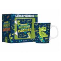 Caneca Porcelana Premium Mundo Radical 260ml