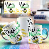 Caneca porcelana presente papai pai de milhões - meme flork Caneca porcelana presente papai pai de milhões - meme flork