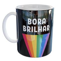 Caneca Porcelana Pride Lgbt Gay Lésbica Brilhar
