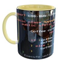 Caneca Porcelana Programador Dev Java Engraçada