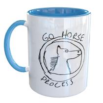 Caneca Porcelana Programador Extreme Go Horse Dev Programador