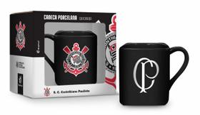 Caneca Porcelana Quadrada Corinthians Xícara Café Original Caneca Porcelana Quadrada Corinthians Xícara Café Original