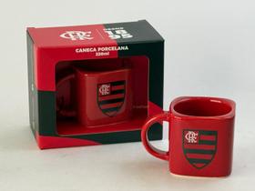 Caneca porcelana quadrada times flamengo Caneca porcelana quadrada times flamengo