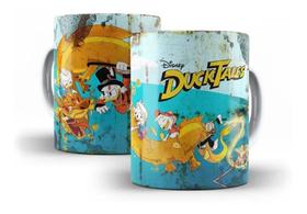 Caneca Porcelana Quadrinhos Ducktales Tio Patinhas