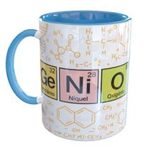 Caneca Porcelana Química Fórmulas Gênio