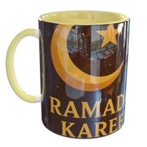 Caneca Porcelana Ramadan Kareem Mubarak Islam