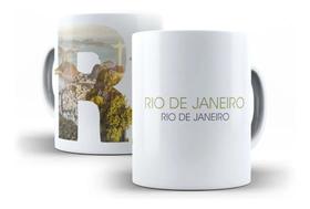 Caneca Porcelana Rio De Janeiro 01 Cidades Turísticas