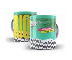 Caneca Porcelana Rio de Janeiro O Rio de Janeiro Continua Lindo Caneca Porcelana Rio de Janeiro O Rio de Janeiro Continua Lindo