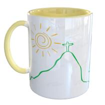 Caneca Porcelana Rio de Janeiro Viagem Turismo