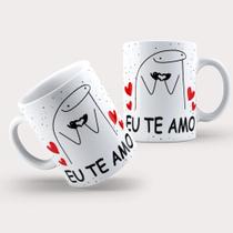 Caneca Porcelana Romântica Eu te Amo - LOV-09 Caneca Porcelana Romântica Eu te Amo - LOV-09