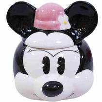 Caneca Porcelana Rosto Minnie Cartoon - Disney - Tascoinport